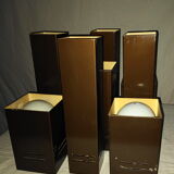 Raak ceiling lamp in 9 elements to position, from the 70s