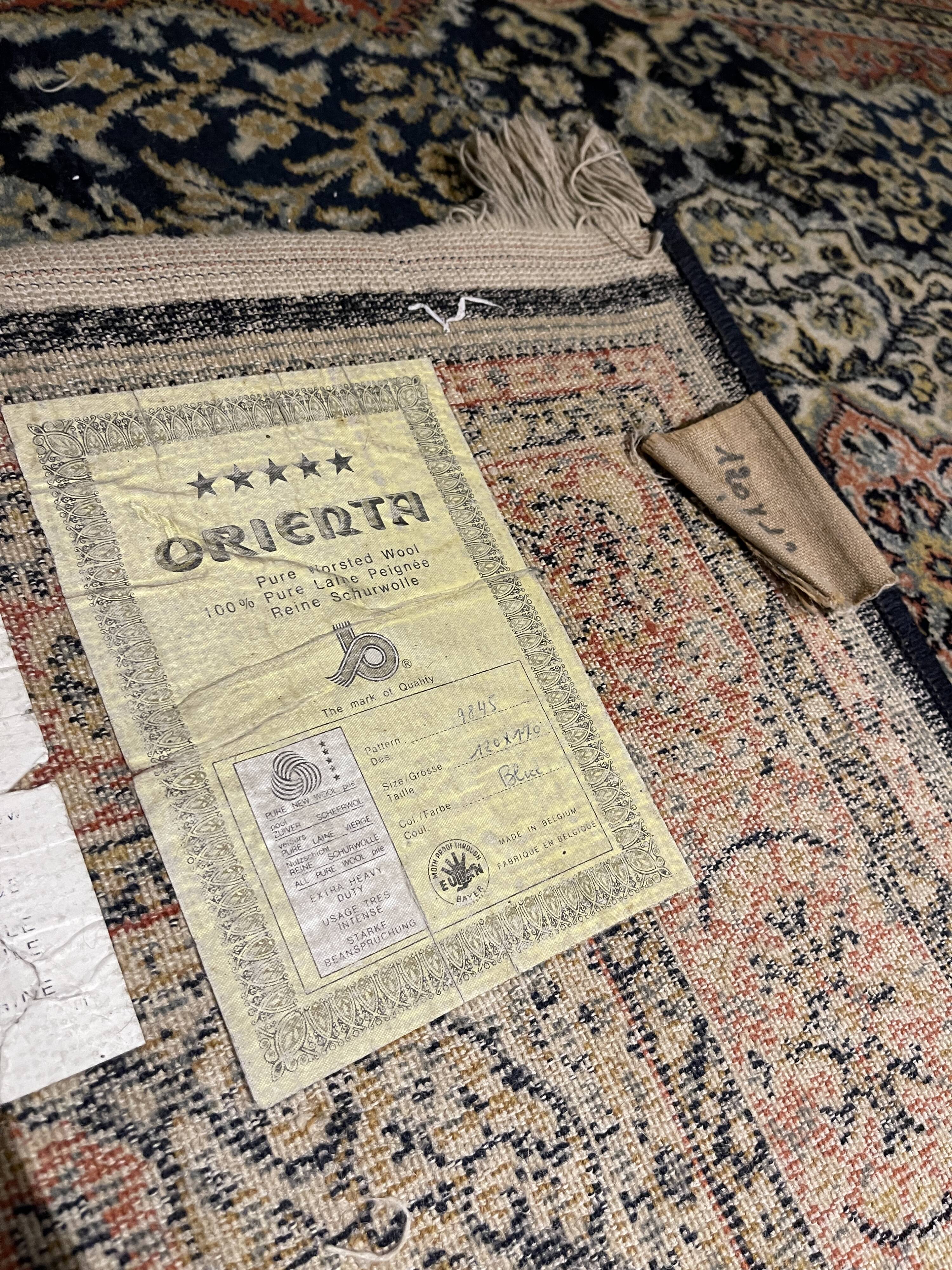 Oriental wool carpet 120X170