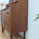 Secrétaire vintage scandinave en teck