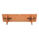 Bruksbo Scandinavian teak bench or coffee table