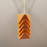 Hanging lamp, designed by the famous Louis Weisdorf, for Danish Lyfa in 1970, model EKKO