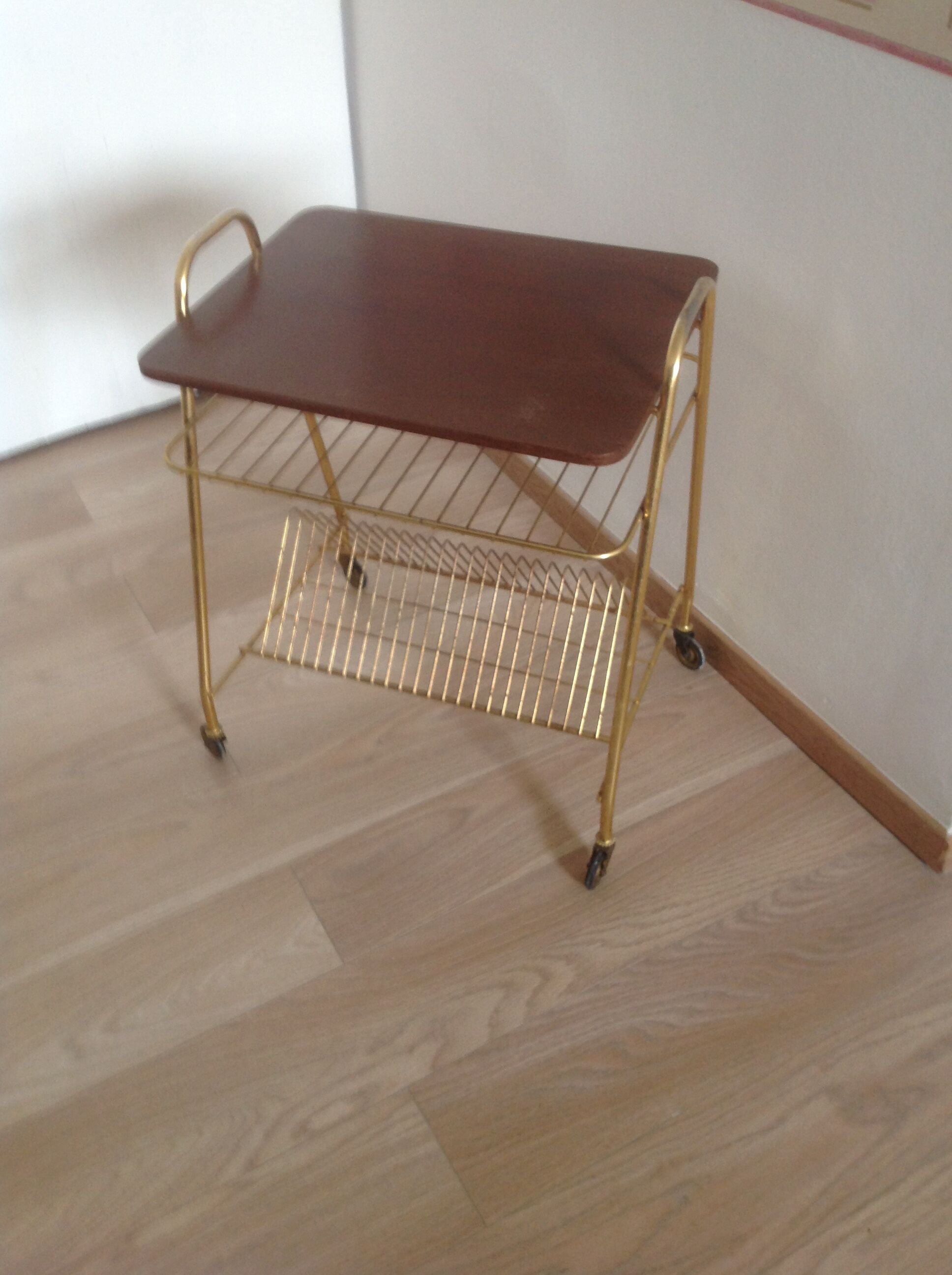 Vintage vinyl cabinet