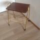 Desserte range vinyles vintage
