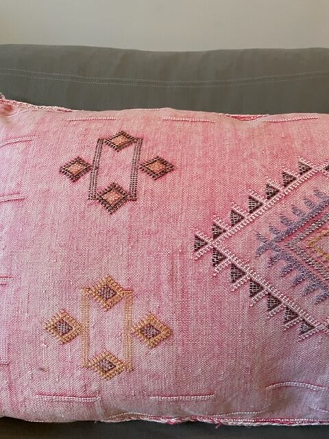 Vegetable silk cushion cover