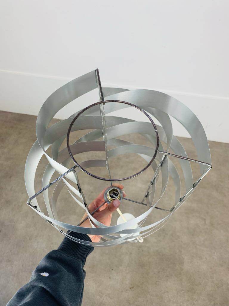 Max Sauze aluminum suspension from the 70s, space age