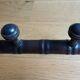 Wall-mounted coat rack 4 hooks