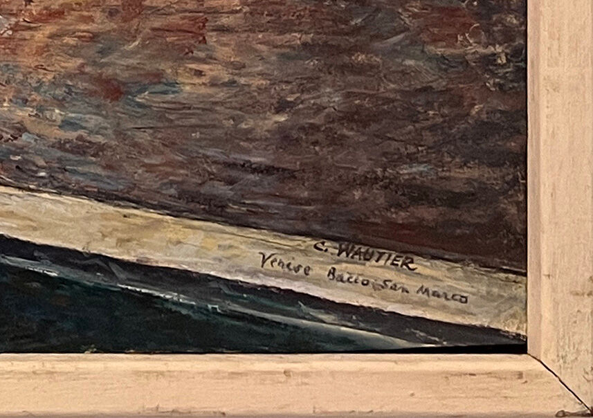 Painting by Claude Wautier