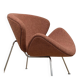 Fauteuil Orange slice terracotta