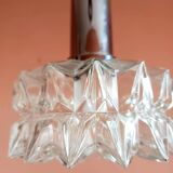 Suspension space age chrome and glass Germany 1970