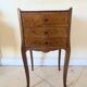 Set of 2 Louis XV style bedside tables.