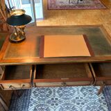 Louis XVI Mahogany desk with pulls