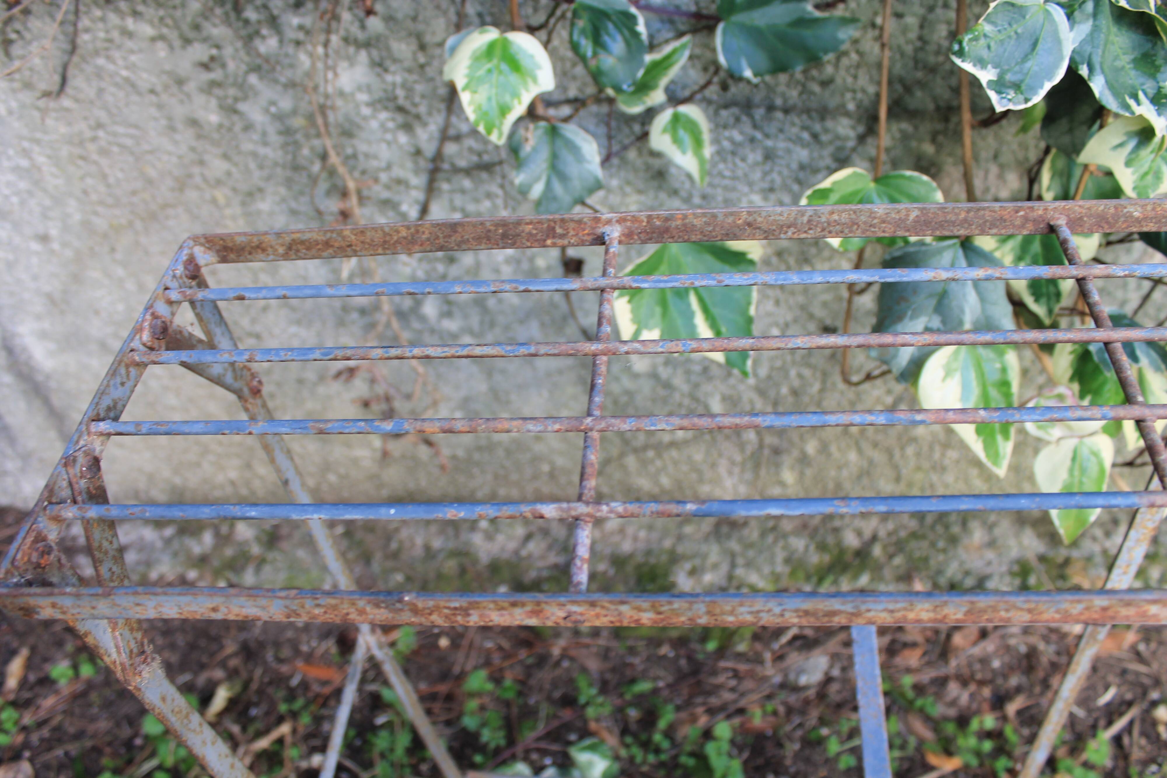 Florist in staircase jardniere