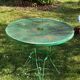 Garden iron table