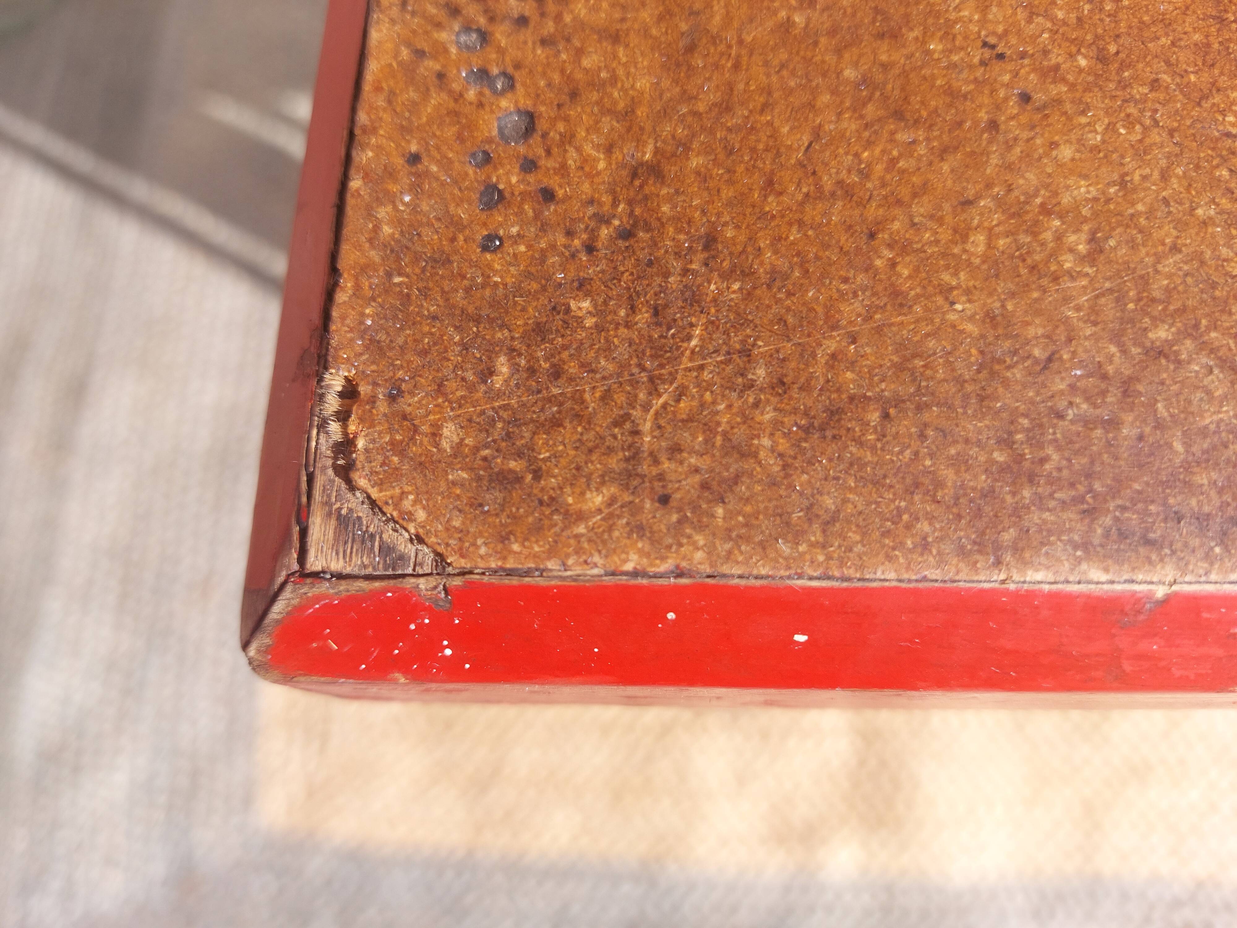 bistro table, wood and aluminium