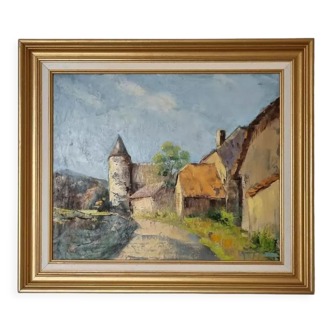 Tableau paysage ariégeois