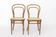 Pair of Vintage Thonet Model 14 Chairs | Radomsko Bentwood Dining Chairs |