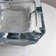 Square-shaped glass ashtray