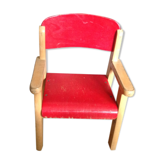 Vintage children's chair