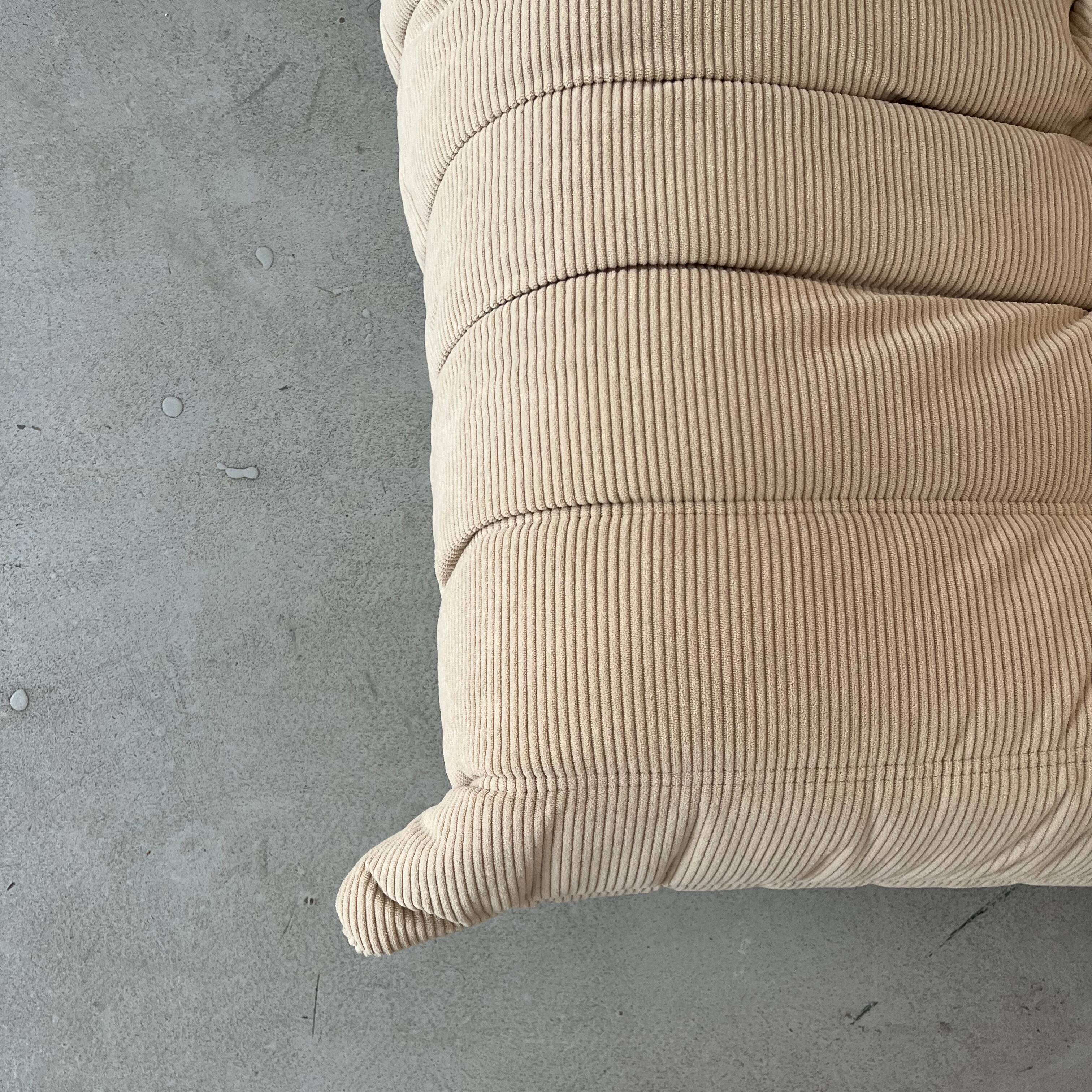 Togo Beige armchair by Michel Ducaroy for Ligne Roset