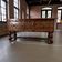 Vintage wooden carved sideboard / cabinet