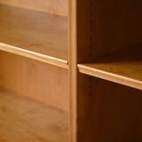 Vintage 1950s bookcase with adjustable shelves