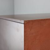 1970s Italian Cabinet With Sliding Doors