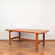 Table basse en teck d’Alberts Tibro, Suède
