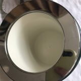 Ice bucket 1970 green leather