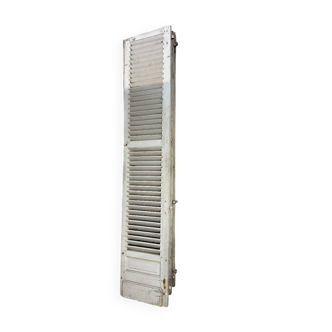 Two pairs of louvered shutters doors from around 1900.