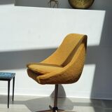 Pair of space age swivel chairs 70s