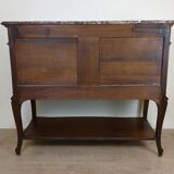 Louis XV style walnut sideboard circa 1880