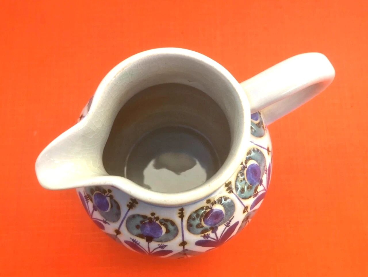 Scandinavian Design Pitcher Berte Jessen Aluminia (Royal Copenhagen)