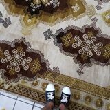 Tapis vintage français Savonnerie 242cm x 349cm - 1C1014