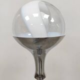 Italian design Murano glass globe floorlamp vintage Targetti 1960