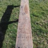 Wooden bench