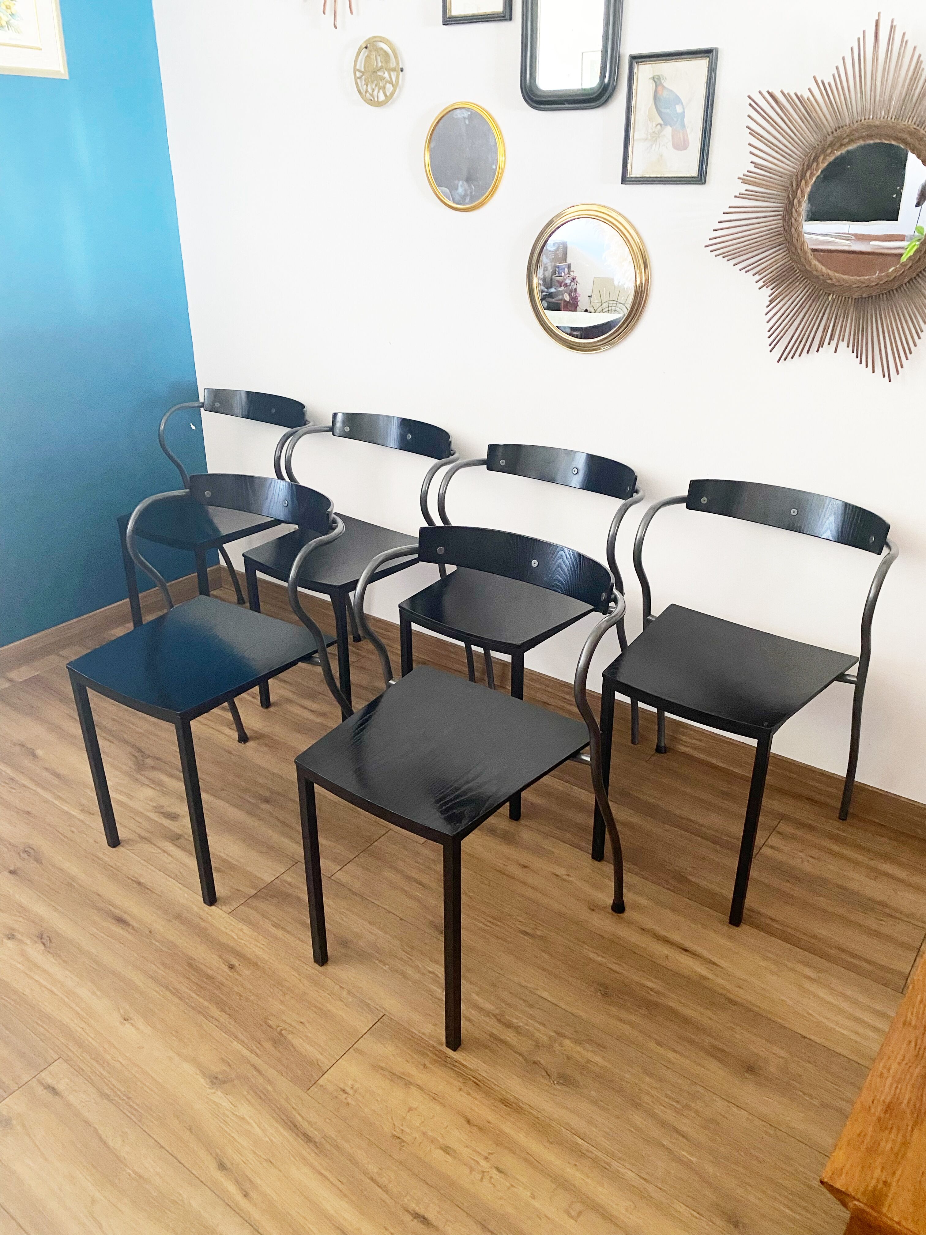 Set of 6 Rio chairs by Pascal Mourgue