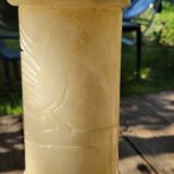Alabaster pedestal column, 19th century