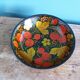 Khokhloma Russian handicraft painted wooden bowls