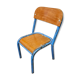 Child chair. Kindergarten chair. School chair. 1960.