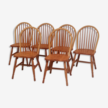 Batch of 6 chairs