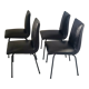 Suite de 4 chaises de Pierre Guariche Meurop 1960