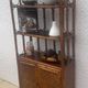 Vintage rattan libraries