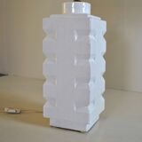 White ceramic table lamp, 1960s