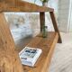 Workshop workbench in solid oak