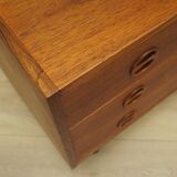 Teak chest of drawers, Danish design, 1960s, production: Denmark