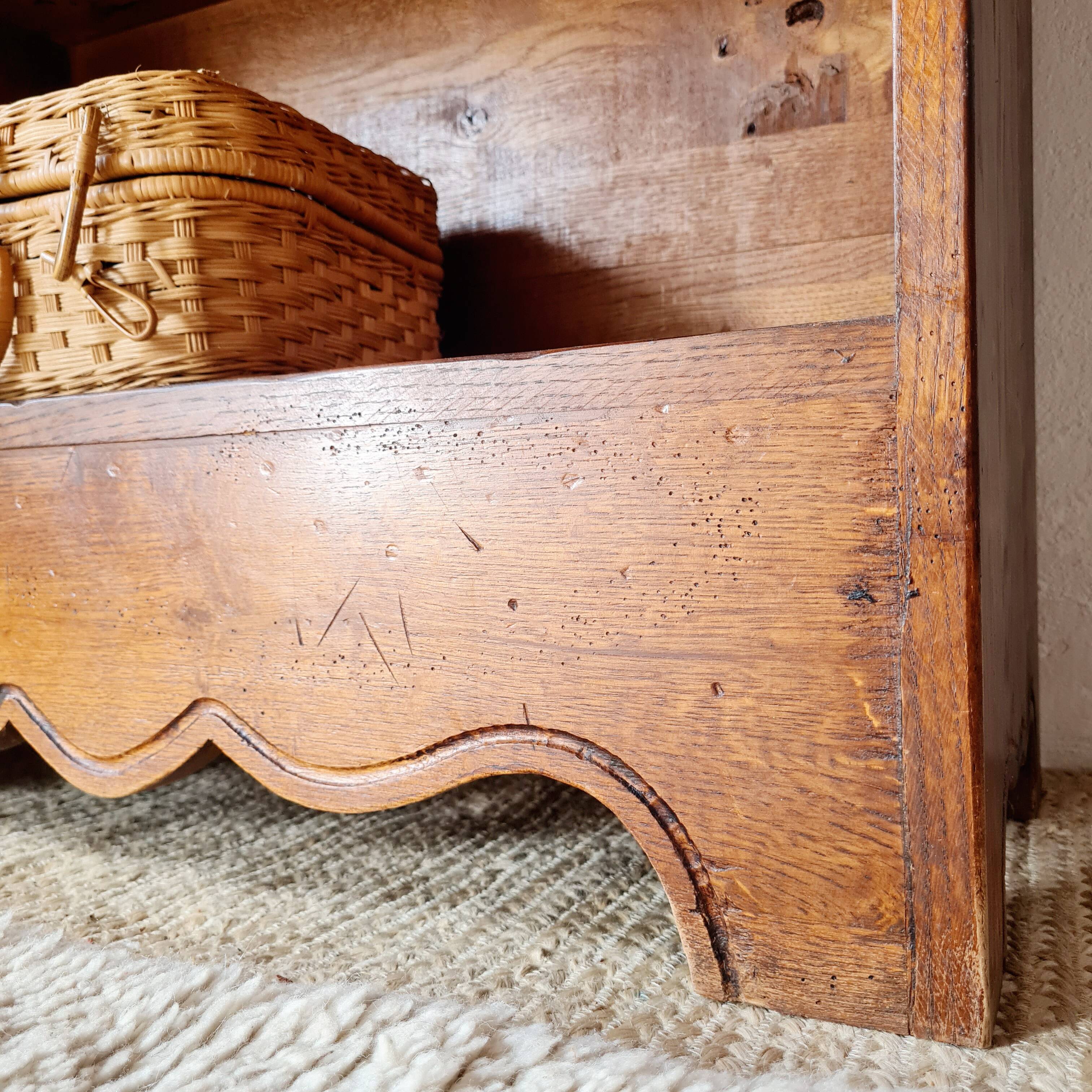 Old wooden library