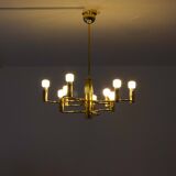 Lustre vintage régence en laiton
