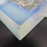 Cendrier art-déco verre opalescent A. Hunebelle
