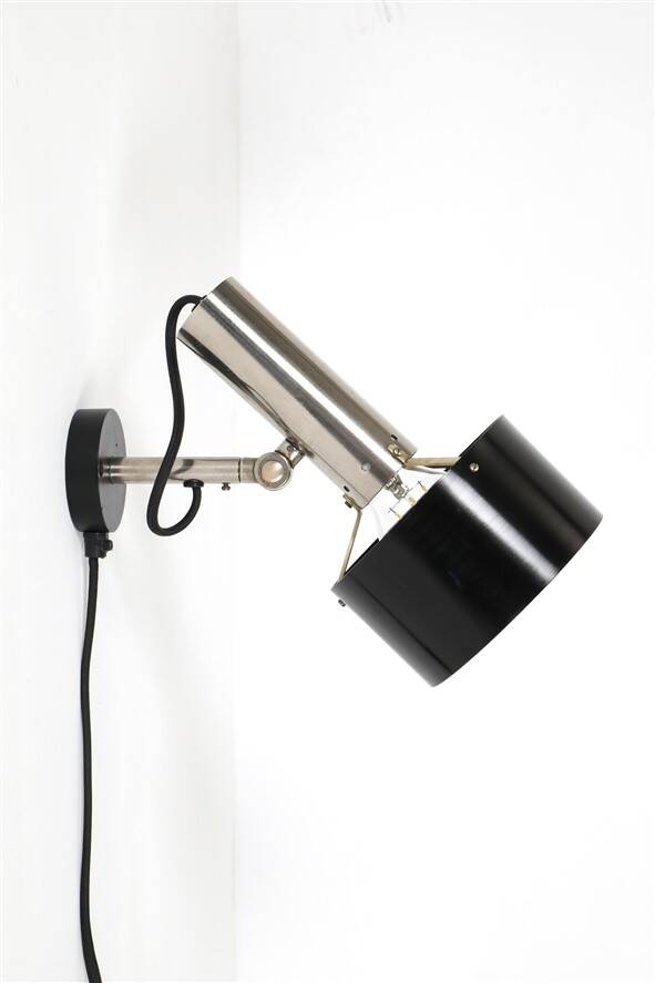 Mid-century wall spot lamp by Fredrik Fogh & Edoardo Bregani for Nordisk Solar Compagni / 1960s / 1970s