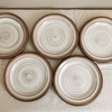Service Niderviller Fonteneige 10 assiettes plates 10 assiettes creuses
